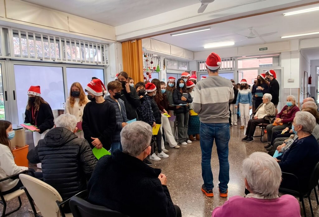 Felicitación Navidad 2025 en Centro de día La Torre Setze Lesseps